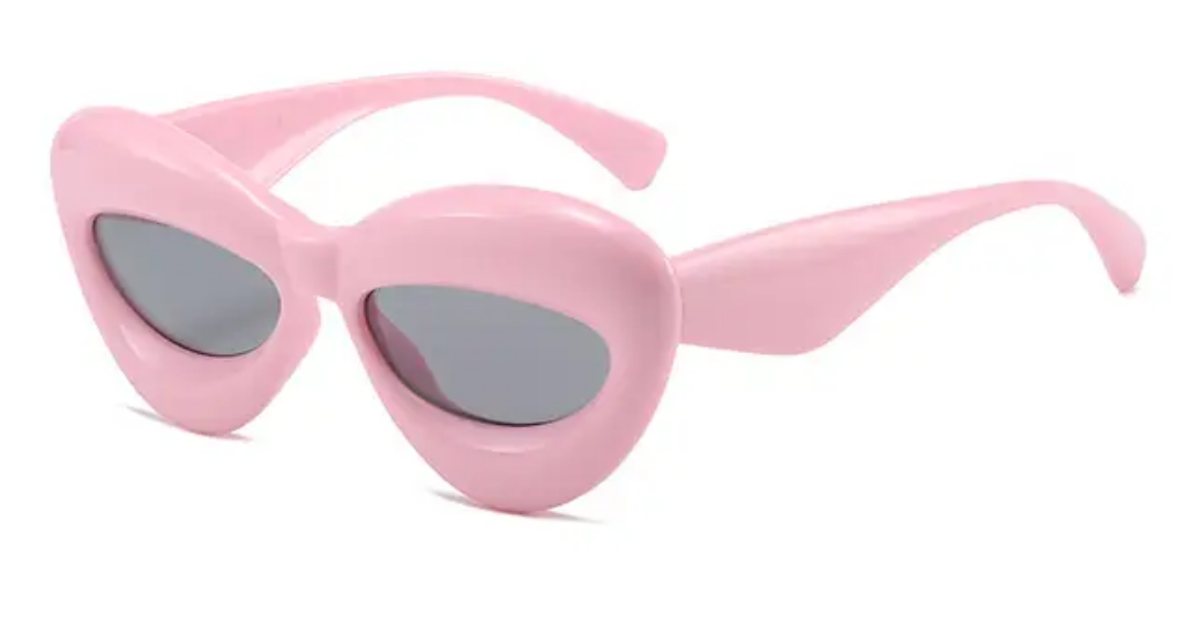 SUNSET SHADES – Aesthetic Y2K Shades in Pink & White